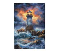 Liorosa Puzzle en bois de 1000 pièces pour adulte Sentinelle dans le vent de galère, les pièces s'emboîtent parfaitement, relaxation profonde pour vous-même, profitez de résoudre des puzzles avec la