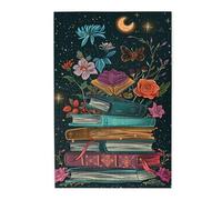 Liorosa Puzzle enchanté pour adultes de 1000 pièces, puzzle littéraire en bois, vibrant et unique, idéal pour les soirées de jeux, profitez du processus de résolution de puzzle