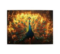 Liorosa Puzzle fantaisie paon pour adultes 500 pièces, merveilleuse imagination, soulage le stress et profitez du plaisir de résoudre le puzzle, œuvre d'art amusante pour adulte, cadeau pour ami