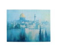 Liorosa Puzzle vintage de ville pour adultes de 500 pièces, vibrant et unique, exercice cérébral stimulant, soulage le stress et profitez du plaisir de résoudre des puzzles, cadeau pour un ami