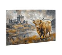 Liorosa Puzzle vintage en bois de 500 pièces pour adulte, design vibrant et unique, exercice cérébral stimulant, plaisir à la fois du corps et de l'esprit, assemblage pratique de votre décoration