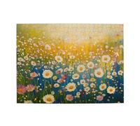 Liorosa Spring Butterfly Collection Puzzle de 500 pièces pour adultes, art en bois avec pétales et aile délicate, chaque pièce est unique, adapté pour les loisirs en famille et le divertissement