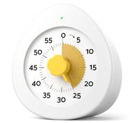LIORQUE Minuteur Visuel Timer Enfant, 60 Minutes Chronometre Enfant et Compte à Rebours pour Enfants et Adultes, Silencieux Outil de Gestion du Temps pour Cuisine, Salle de Classe