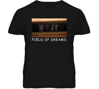Liotta Costner Lancaster Jones Field of Dreams T Shirt Fantasy Movie Shirt Film Poster Tee Vintage Men's Shirt Unisex Top Tees Graphic Print T Shirts Black Top Tees