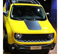 LIOUFTT Autocollant de Couverture de Capot de Voiture Autocollant de Film de Vinyle de Style Graphique, adapté aux Accessoires de réglage Automatique Jeep Renegade