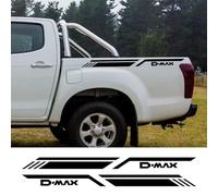 LIOUFTT Autocollant de ramassage autocollant de décor en vinyle de style rayures de voiture, adapté aux accessoires de réglage automatique Isuzu Dmax d-max X