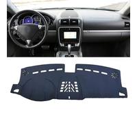 LIOUFTT Tapis de Tableau de Bord en Cuir pour Voiture, Tapis de Tableau de Bord, adapté aux Accessoires Porsche Cayenne 2003 2004 2005 2006-2010