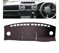 LIOUFTT Tapis de Tableau de Bord en Cuir pour Voiture, Tapis de Tableau de Bord, adapté aux Accessoires de Transport VW Multivan T6