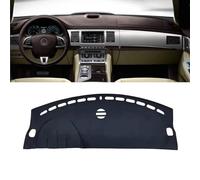 LIOUFTT Tapis de Tableau de Bord en Cuir pour Voiture, Tapis de Tableau de Bord, adapté aux Accessoires Jaguar XF 2008-2015 X250