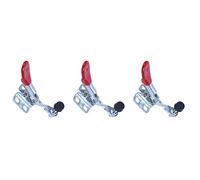 liovitor 3 Pcs 27Kg Anti- U Forme Bascule Pince de Maintien Tenant Capacité Pousser Pull Toggle Clamp VerticalHorizontal Type pour Outil à Main