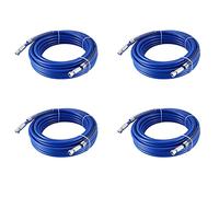 liovitor 4X 15M Tuyau De Pulvérisation Airless Peinture Tuyau 1/4 Pouce Airless Pulvérisateur 3600 PSI Fiber Tuyau pour Pulvérisateur Outil