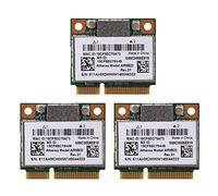 liovitor Lot de 3 cartes WiFi double bande AR5B22 2,4/5 GHz 802.11AC Bluetooth 4.0 pour Y400 Y500 Y410P S215 U330