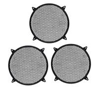 liovitor Lot de 3 grilles de grillage pour caisson de basses - 25,4 cm