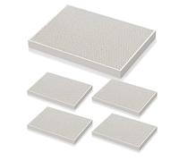 liovitor Lot de 4 blocs de soudage en nid d'abeille en céramique pour travaux de bijoutier