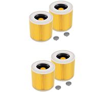 liovitor Lot de 4 filtres de rechange pour aspirateur WD3 Premium WD2 WD3 WD3P WD3 MV2 MV3