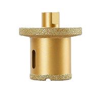 liovitor Mèche de Forage pour Élargisseur de Trou, Meuleuse D'Ouverture de Trou, Mèche de Forage à Noyau en Diamant Brasée pour Carreaux de Marbre. Facile à Utiliser, Ouvreur de Trou M10 40-60.