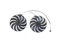 LIOZDMD Ventilateur de Carte Graphique 95 mm T129215SU FDC10U12S9-C DC12 V 4 Broches pour ASUS Radeon RX 5600 5700 pour Dual Evo OC 255 Pièces de Rechange