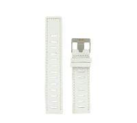 Lip Bracelet de Montre Cuir Blanc Grainé - 20 mm