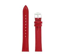 Lip Bracelet de Montre Cuir Rouge Brillant - 18 mm