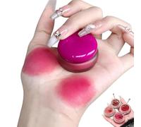 Lip & Cheek Blurry Pudding Pot - Korean Pudding Pot Blush - Multi-use Natural Glow Face Blush - Natural Glow High Pigment LipstickBlush Lasting Lip Tint (03)