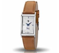 Lip Churchill T18 Montre Femme Rectangulaire Acier Cuir Marron 671407