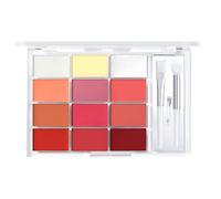 LIP GLOSS - Palette De Teintes À Lèvres | Palette De Lipshine | 12 Couleurs Lèvres TINT TINT REMBLOSS HYDRATING, Palettes De Couleurs Hydratantes À Lèvres Repstick For Women Girls, Soft And U