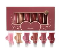 Lip Gloss Shine, Plumping Cosmetic, Nourishing Lipstick Tool with Premium Build, Beauty Care System with Smart Design, Smooth Hydrating Radiant Aid, Essential Companion for Women Girls Parties