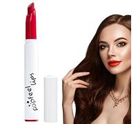 Lip Gloss Stick - Rouge à Lèvres Mat Longue Durée - Longue Longue Durée Haute Pigmenté Waterproof Lip Gloss Kit Filles Femmes Make Up Gift Set
