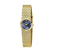 Lip Henriette 22mm Diamants Montre Femme Acier Doré Maille Polonaise 671616