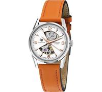 Lip Himalaya 33.5 Sablier Automatique Montre Femme Bracelet Orange 671680