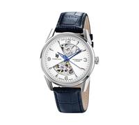 Lip Himalaya 40 Automatique Sablier Montre Homme Acier Cuir Bleu 671713