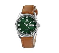 Lip Himalaya 40 Montre Homme Acier Cuir Marron 671715