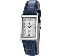 Lip Homme Churchill - 671279 - Rectangulaire 42*24mm Cuir Bleu Marine