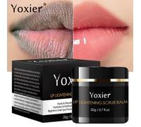 Lip Lightening-Baume Exfoliant Pour Les Lèvres, Produit Éclaircissant Pour Lèvres Foncées, Rose, Crème De Bla