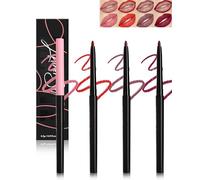 Lip liner Waterproof-4pcs Crayon à lèvres Matt combo, Smooth rouge à lèvres Pencil Contournez vos lèvres Pour Un Maquillage Naturel, Rouge à lèvres Longue Durée pour Noël Saint-Valentin Lip Gloss Set