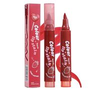 Lip Marker Stain Pen - Long Lasting Color Lips Markers, Highly Pigmented Colour | Beauty Makeup Essentials Travel Accessories, Resistant Cosmetic With Lightweight Formula For Daily Wear