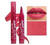 Lip Marker Stain Pen - Long Lasting Color Lips Markers, Highly Pigmented Colour | Beauty Makeup Essentials Travel Accessories, Resistant Cosmetic With Lightweight Formula For Daily Wear