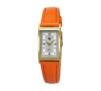Lip Montre Churchill T18 - Cadran Soleillé - Cuir Orange