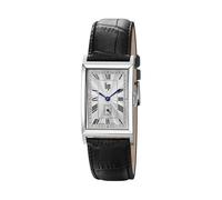 Lip Montre Churchill T24 671927 Bracelet Cuir Noir Cadran Argent