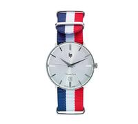 Lip Montre Dauphine 38 mm - Tricolore Bleu Blanc Rouge