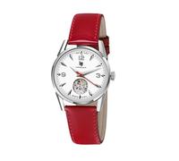 Lip Montre Himalaya 33mm - Automatique Coeur Battant - Cuir Rouge