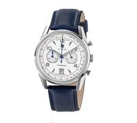 Lip Montre Himalaya 40 mm - Chronographe - Cuir Bleu