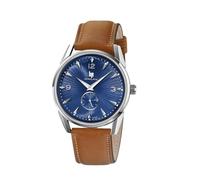 Lip Montre Himalaya 40 mm - Seconde Excentrée - Cadran Bleu