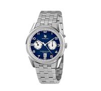Lip Montre Himalaya 40mm - Automatique Calendrier - Acier Argent