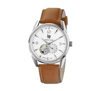 Lip Montre Himalaya 40mm - Automatique Cœur Battant - Cuir Marron