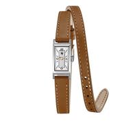 Lip Montre T13 Churchill - Bracelet Double - Cuir Marron