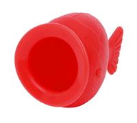 Lip Plumper Appareil | Rouge Fish Shape Silicone Lèvres Rehausseur De Lèvres En Forme de Poisson Portable Améliore La Puissance D'aspiration Des Lèvres Tombantes