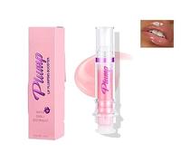 Lip Plumper,Plumping Lip Gloss,Plump And Pout Lip Plumping Booster Gloss,Long Lasting Moisturizing Shimmer Lip Plumper,Ultra-Hydrating & Nourishing (01#)
