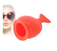 Lip Plumper, Ventouse Levre Pulpeuse, Outil de Beauté de Dispositif D'amélioration des Lèvres de Rehausseur de Lèvres Pulpeuses en Forme de Poisson Portable pour Femmes