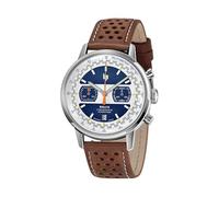 Lip Rallye Montre Homme Chrono Automatique Série Limitée Acier Cuir Marron 671821